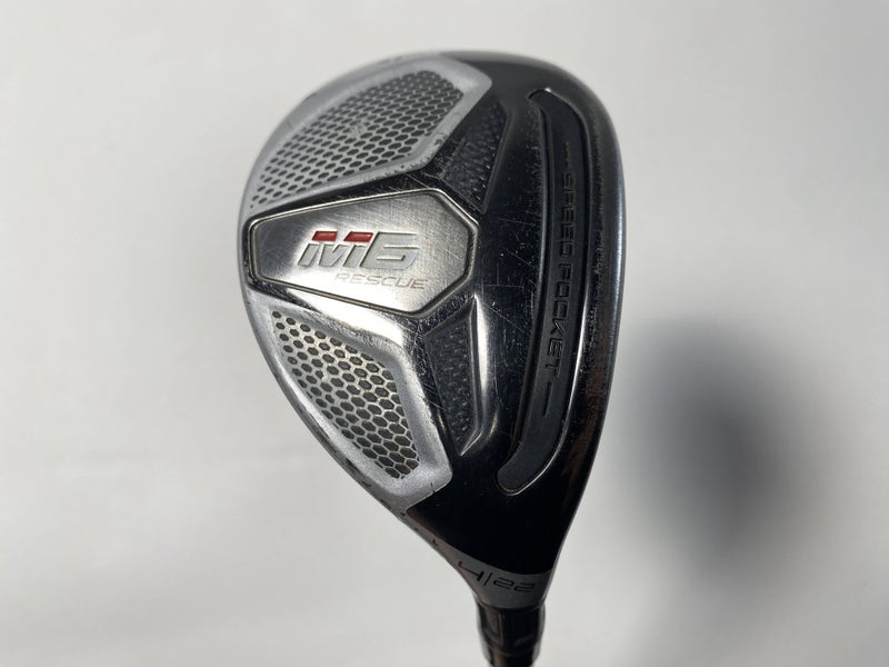 TaylorMade M6 4 Hybrid 22* Fujikura Atmos 6R Regular RH Midsize Grip