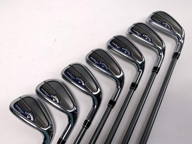 Callaway Paradym X Iron Set 5-PW+AW Project X HZRDUS 5.5 65g Regular Graphite RH