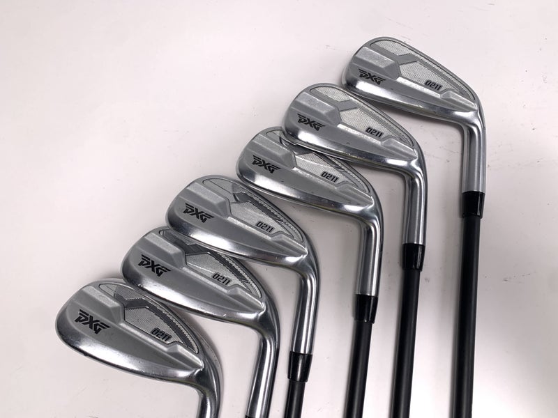 PXG 0211 2021 Iron Set 7-PW+GW+SW Mitsubishi Chemical MMT 70 Regular Graphite RH