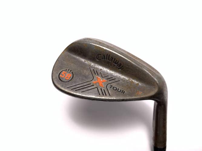Callaway X Tour Raw Lob Wedge LW 58* 11 Bounce Wedge Steel Mens RH