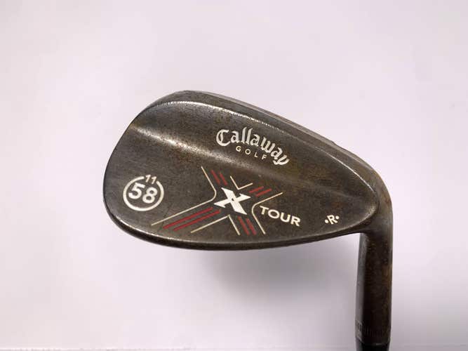 Callaway X Tour Raw Lob Wedge LW 58* 11 Bounce Wedge Steel Mens RH