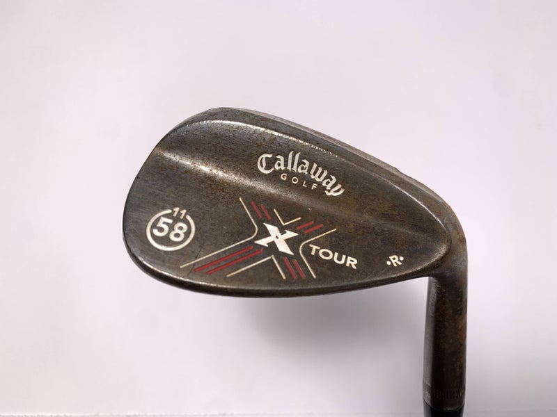 Callaway X Tour Raw Lob Wedge LW 58* 11 Bounce Wedge Steel Mens RH