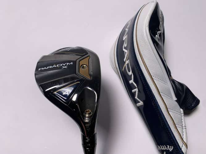 Callaway Paradym X 4 Hybrid 21* Tour AD HB65r 65g Regular Mens RH HC