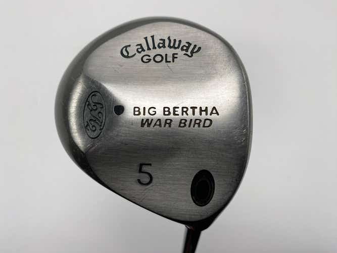 Callaway Big Bertha Warbird 5 Fairway Wood 18* Ladies Gems Ladies Graphite RH