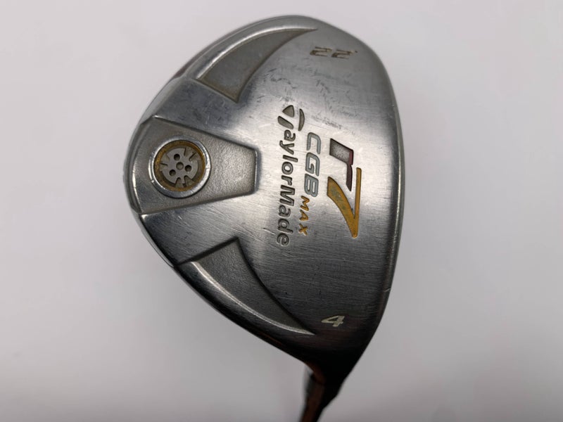 TaylorMade R7 CGB Max 4 Hybrid 22* REAX 55g Regular RH Midsize Grip