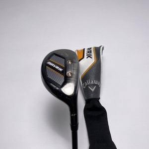 Callaway Mavrik Max Womens 5 Hybrid 27* UST Mamiya Helium 50L I 50g Ladies RH HC