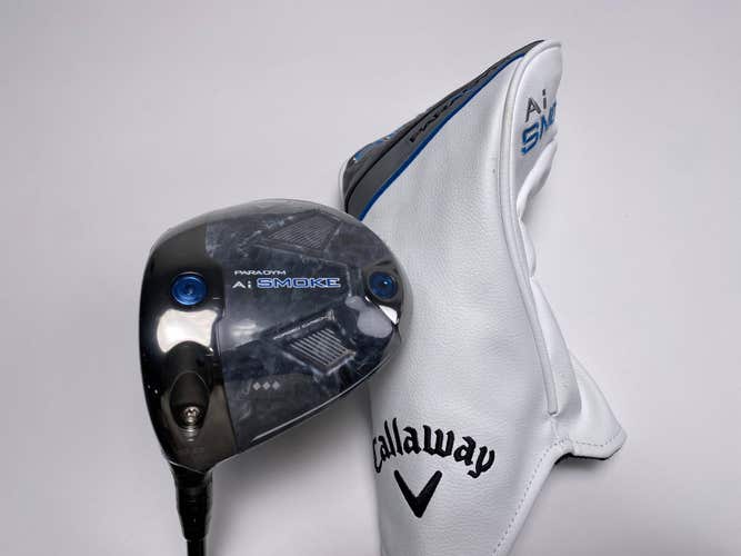 Callaway Paradym Ai Smoke TD Driver 9* Filament Wound Series 200 Stiff LH HC NEW