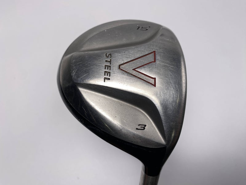 TaylorMade V Steel 3 Fairway Wood 15* MAS2 Regular Graphite Mens RH