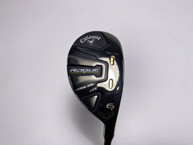 Callaway Rogue ST Max OS Lite 6 Hybrid 28* Cypher Fifty 5.0 50g Senior RH