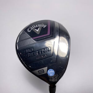 Callaway Big Bertha REVA 23 9 Fairway Wood 27* RCH 40W 40g Ladies RH NEW