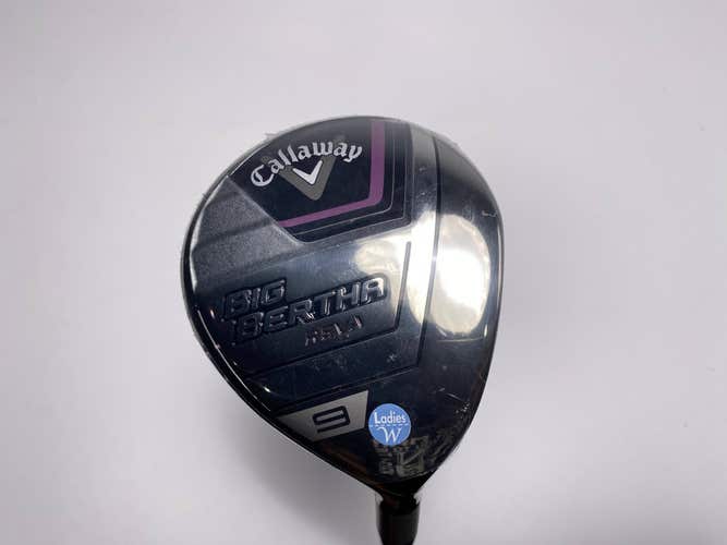 Callaway Big Bertha REVA 23 9 Fairway Wood 27* RCH 40W 40g Ladies RH NEW