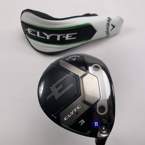 Callaway Elyte X 3 Fairway Wood 15* Vanquish Regular Graphite Mens RH HC NEW