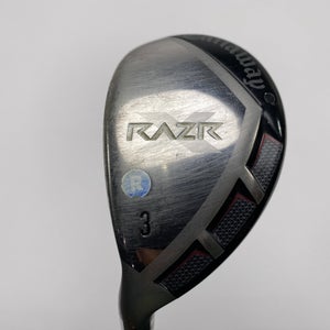 Callaway Razr X 3 Hybrid 21* 60g Regular Graphite Mens LH Midsize Grip