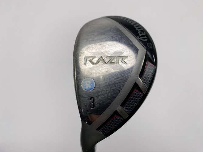 Callaway Razr X 3 Hybrid 21* 60g Regular Graphite Mens LH Midsize Grip