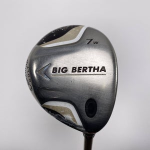 Callaway Big Bertha 2007 7 Fairway Wood 21* 55g Ladies Graphite Womens RH