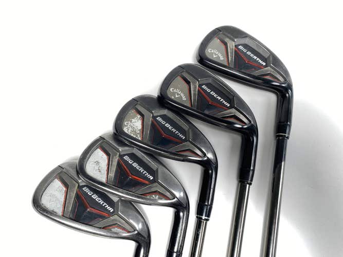Callaway Big Bertha 2019 Iron Set 6-PW Recoil ESX 460 F2 Senior Graphite Mens RH