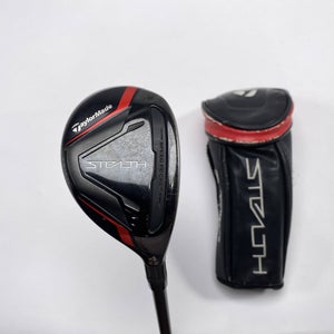 TaylorMade Stealth Rescue 4 Hybrid 22* KBS Max Graphite Iron 65 Regular RH HC