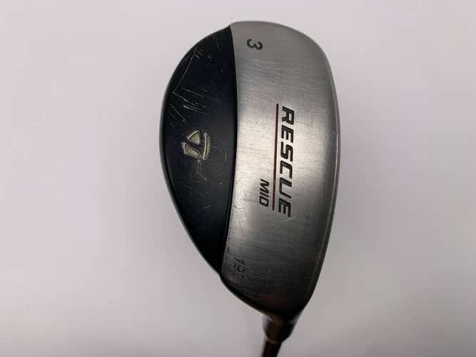 TaylorMade Rescue Mid 3 Hybrid 19* Stiff Graphite Mens RH