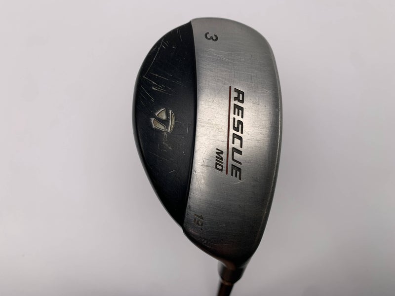 TaylorMade Rescue Mid 3 Hybrid 19* Stiff Graphite Mens RH