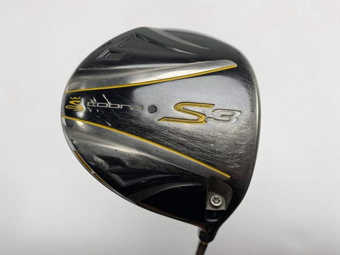 Cobra S3 Driver 9.5* Fujikura Blur Regular Graphite Mens RH