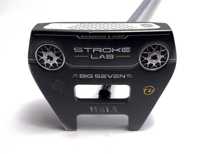 Odyssey Stroke Lab Black Big 7 Toe Up Putter 34" Mens RH
