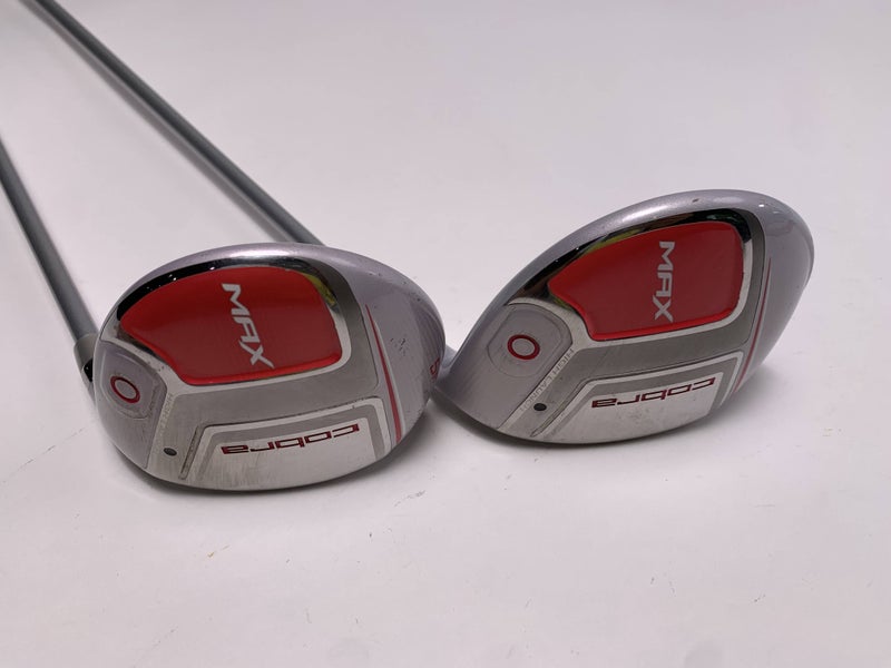 Cobra MAX 3 & 5 Fairway Wood Set 19* 23* Matrix White Tie X4 Ladies Womens RH