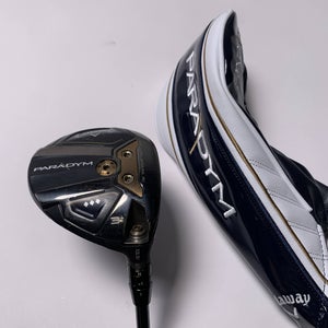 Callaway Paradym Triple Diamond 3+ Fairway Wood 13.5* Tour AD VR510F Stiff RH