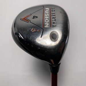 Callaway Big Bertha Fusion 4 Fairway Wood 17* Aldila NVS Orange 55g Regular RH