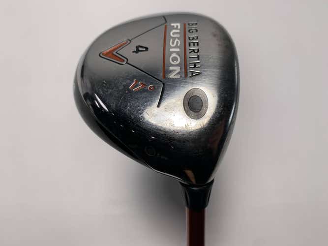 Callaway Big Bertha Fusion 4 Fairway Wood 17* Aldila NVS Orange 55g Regular RH