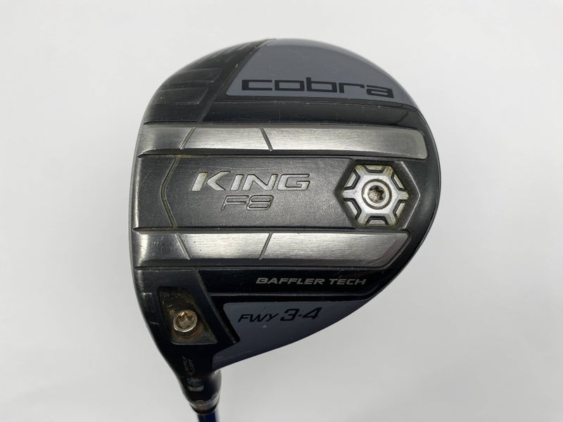 Cobra KING F8 3-4 Fairway Wood 16* Hand Crafted EvenFlow 6.5 65g Extra Stiff LH
