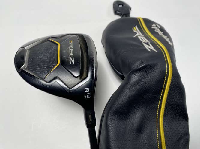 TaylorMade RocketBallz Black 3 Fairway Wood 15* RocketFuel 55g Stiff RH HC