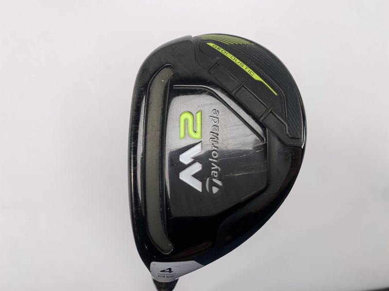 TaylorMade M2 2017 4 Hybrid 22* REAX 65g Regular Graphite Mens LH Midsize Grip