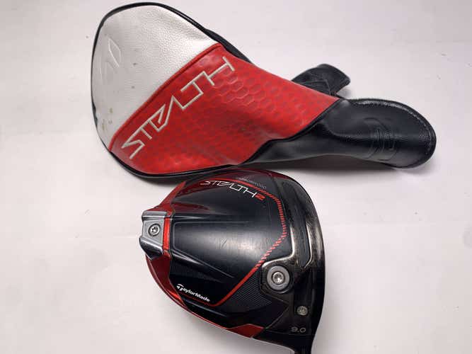 TaylorMade Stealth 2 Driver 9* Kai'li White 70S 70g Stiff Graphite Mens RH HC