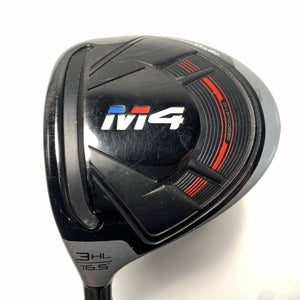 TaylorMade M4 3HL Fairway Wood 16.5* Matrix White Tie MFS X5 45g Senior LH