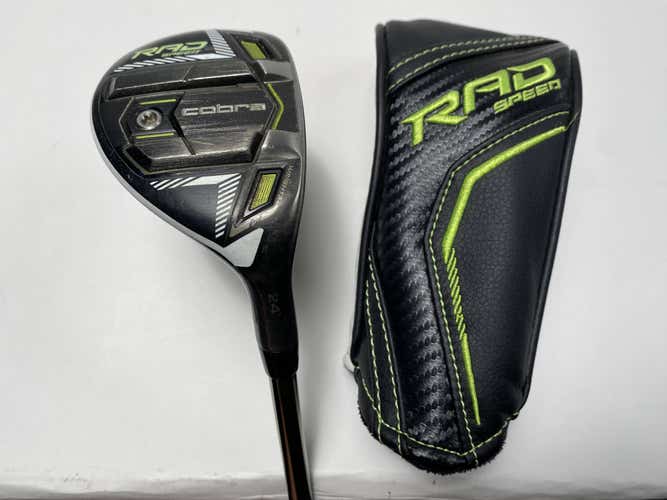 Cobra RAD Speed 5 Hybrid 24* UST Mamiya Recoil ESX 480 F2 Senior RH HC