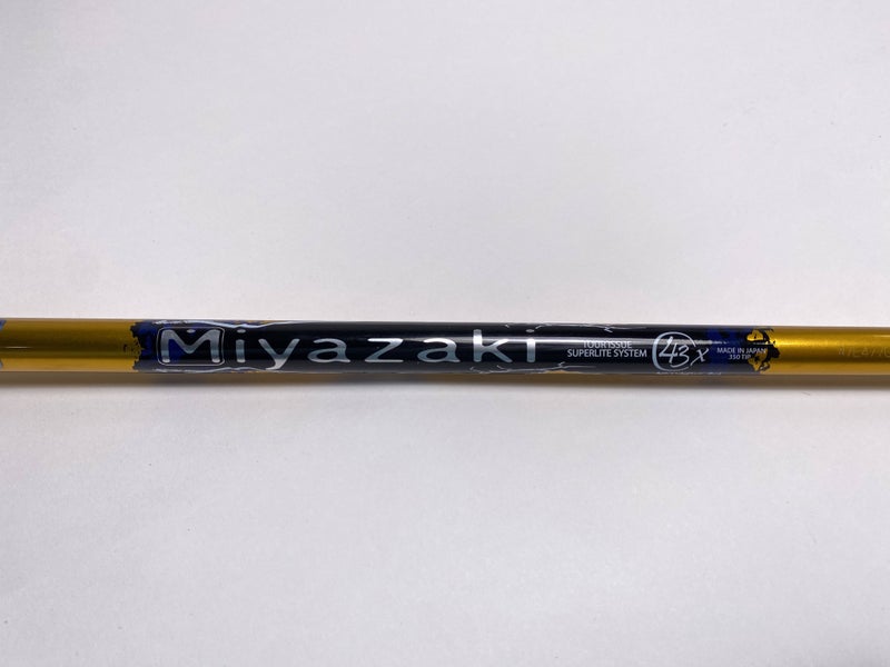 Miyazaki C.Kua 43X Flex 9833 Extra Stiff Graphite Driver Shaft 43.25"- Cleveland