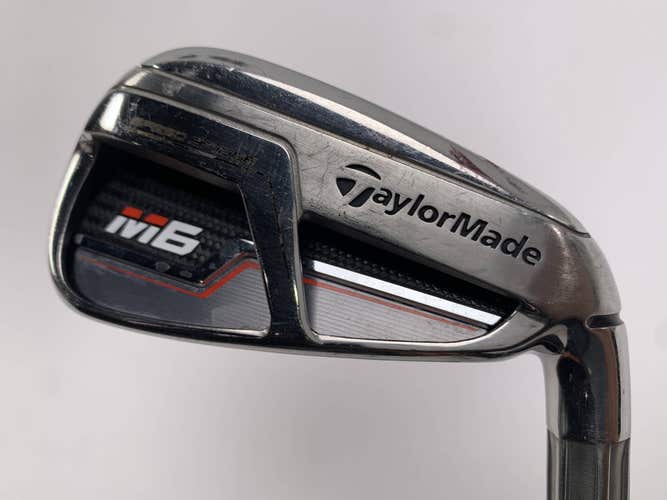 TaylorMade M6 Single 6 Iron Fujikura Atmos 5A Senior Graphite Mens RH