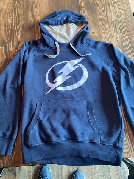 Tampa Bay Lightning Blue Men's Large  Sweatshirt (Used)