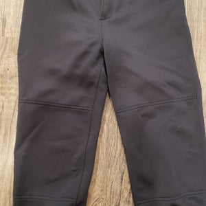 Black Kid's XL Youth Mizuno Game Pants (Used)