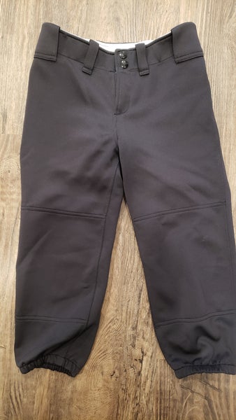 Black Kid's XL Youth Mizuno Game Pants (Used)
