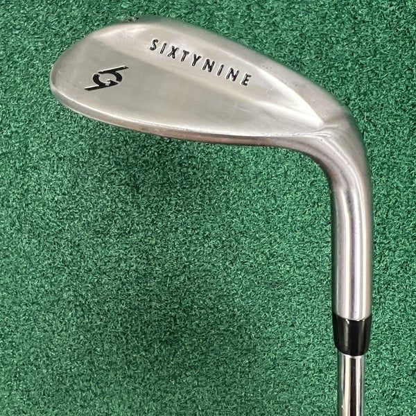 Sixtynine 69 Lob Wedge LW Men's Right Hand Steel Shaft Flop Shot Wedge Club