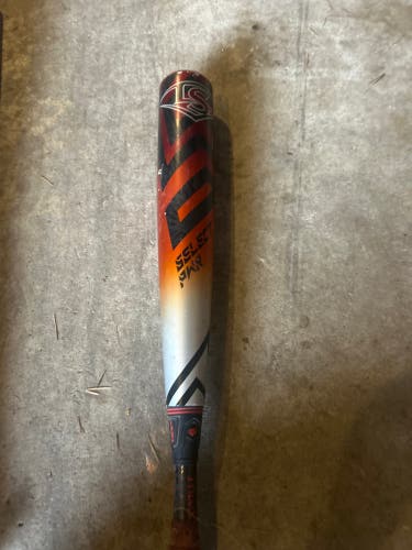 Louisville Slugger (Used) (-5) 30" 2 5/8" Barrel Red Composite USSSA Certified 25 oz 2023 Bat