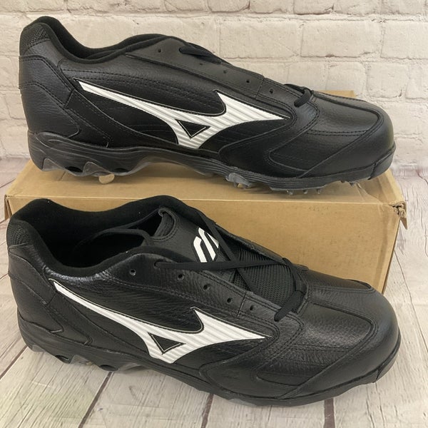 Mizuno 320224.9000 Mens 9-Spike Classic G4 Low Metal Baseball Cleats Black US 15
