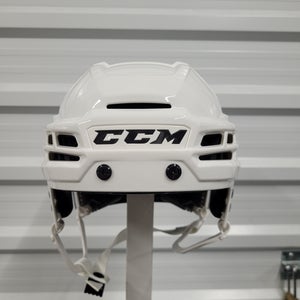 NEW! Medium CCM Super Tacks X Helmet Pro Stock White