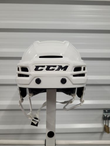NEW! Medium CCM Super Tacks X Helmet Pro Stock White
