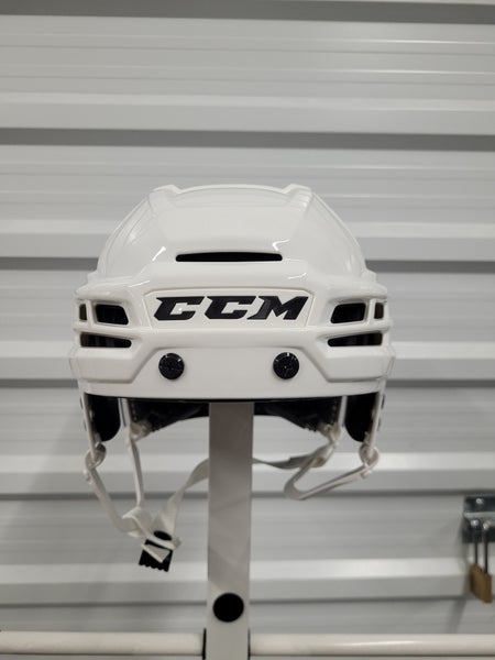 NEW! Medium CCM Super Tacks X Helmet Pro Stock White
