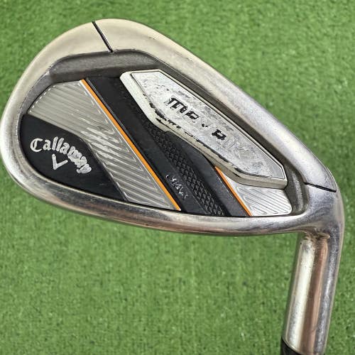 Callaway Mavrik Max 8 Iron True Temper Elevate MPH 95 Stiff Flex 36.5
