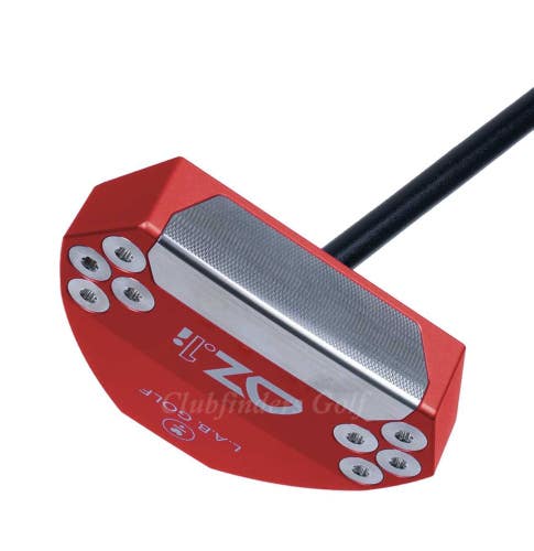 NEW LAB Golf 2025 OZ.1i Custom Red 34" Putter LAB Matte Black Premium w/HC