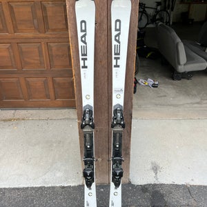Women's 2021 Racing 156 cm HEAD World Cup Rebels e.SL Skis With Bindings Max Din 16 (Used)
