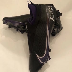 Nike Vapor Edge Elite 360 Football Cleats Men’s 13 $200 Retail BLK/PURP New